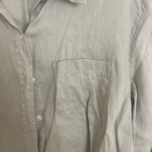 H&M 100% Linen Top
